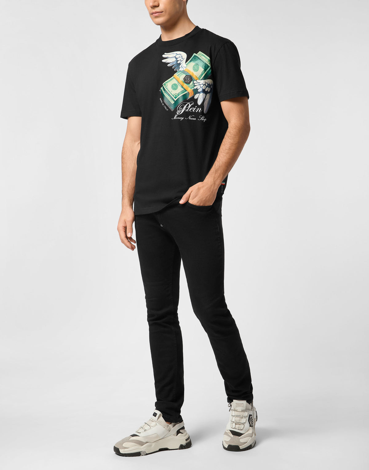 Round Neck T-Shirt Money