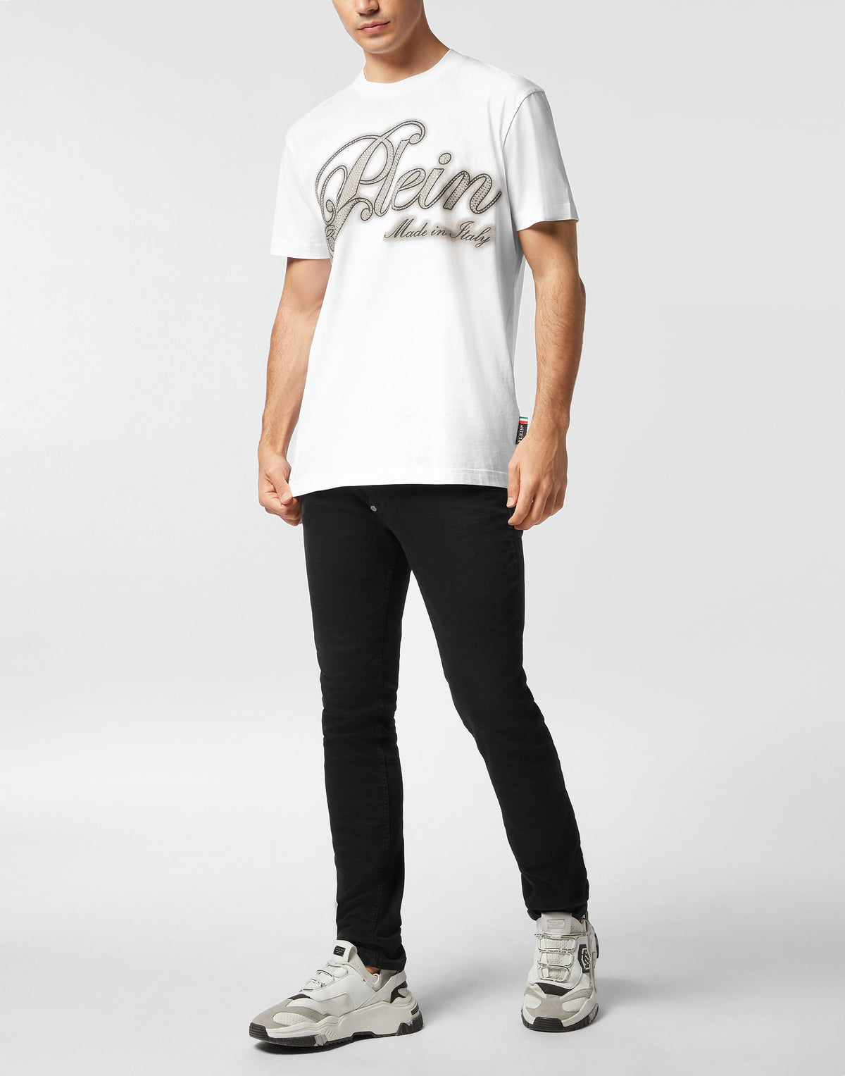 T-Shirt Basic Strass Signature