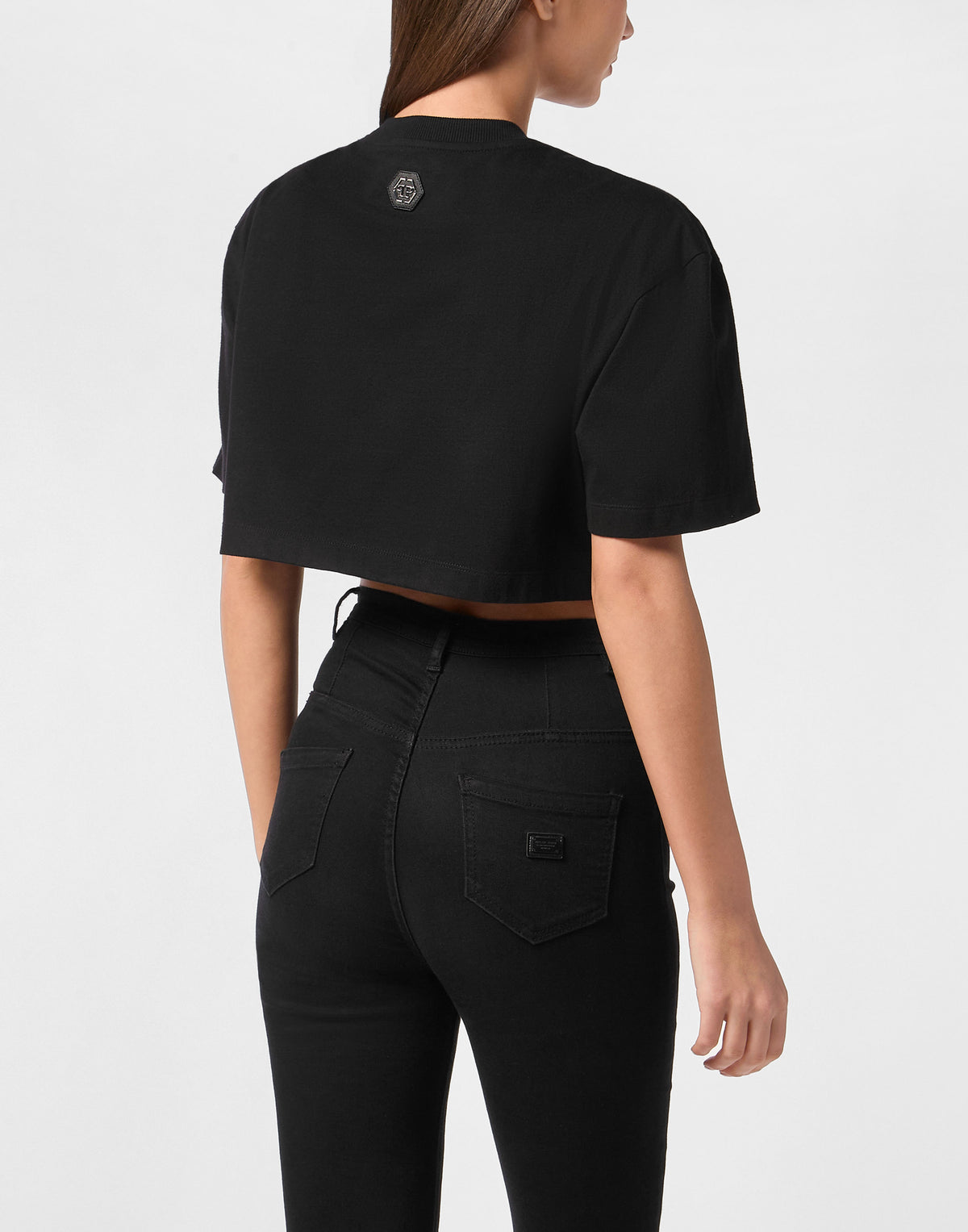 Cropped T-Shirt Crystal Signature