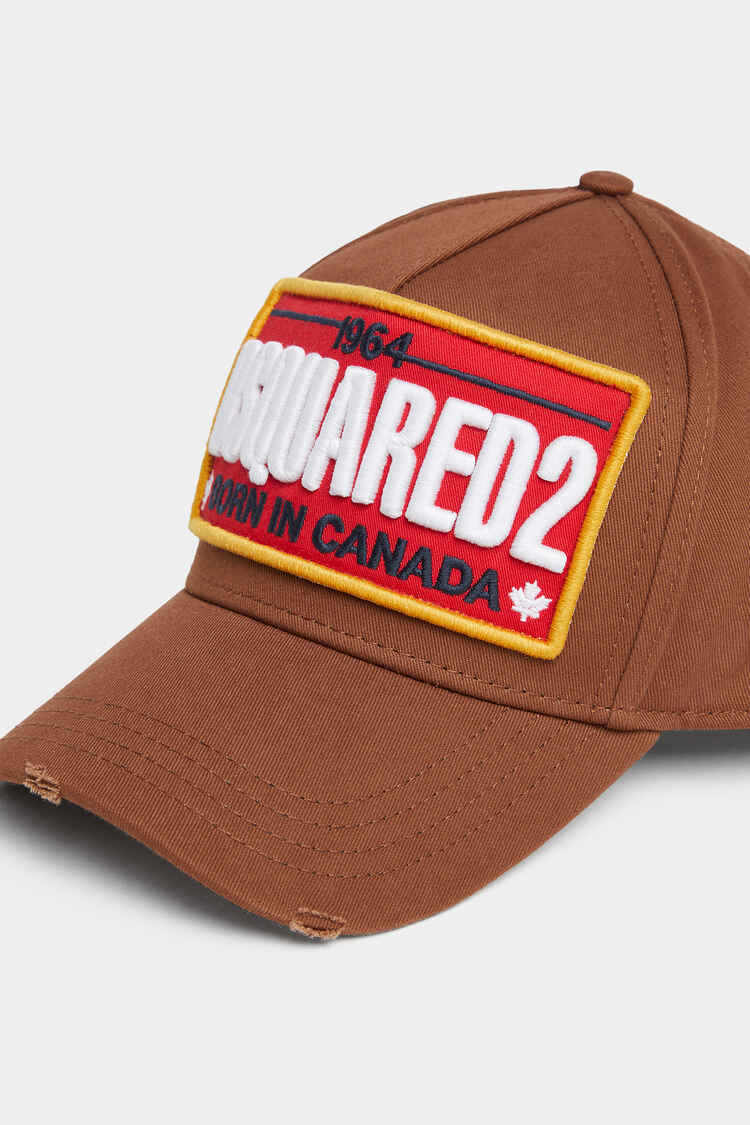 DSQUARED2 CANADA PATCH BASEBALL CAP
