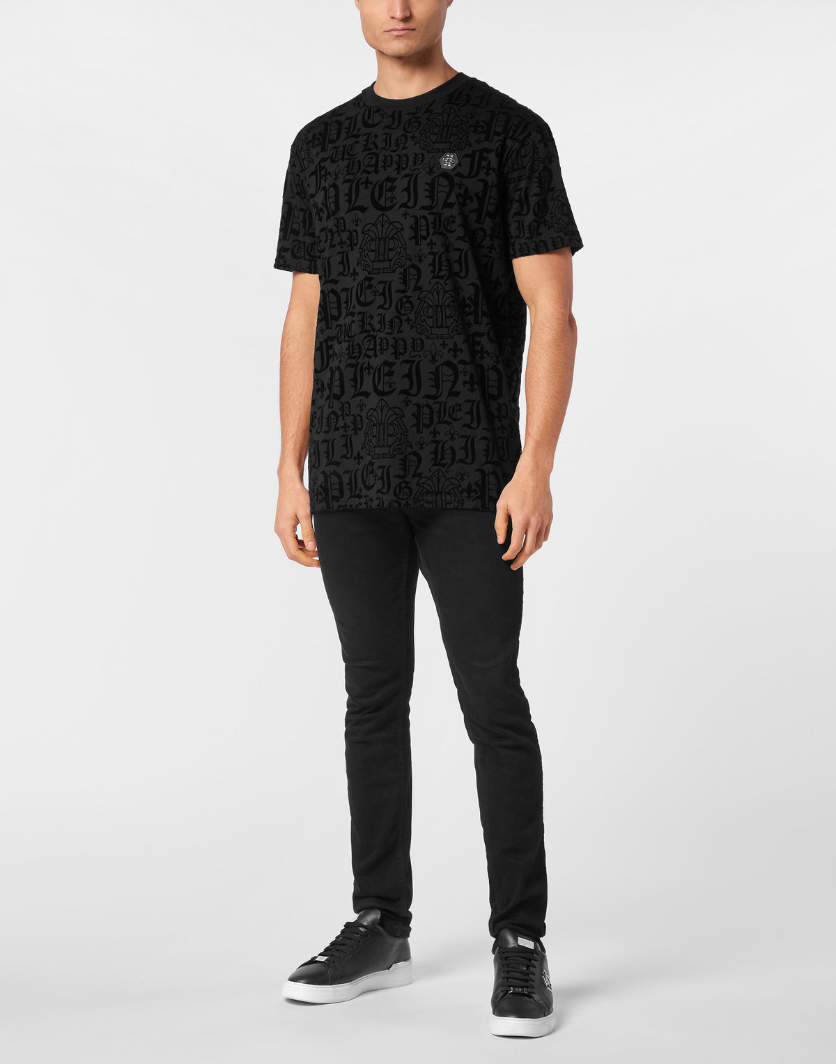 T-shirt Round Neck SS Gothic Plein-YC Group|Luxury Fashion
