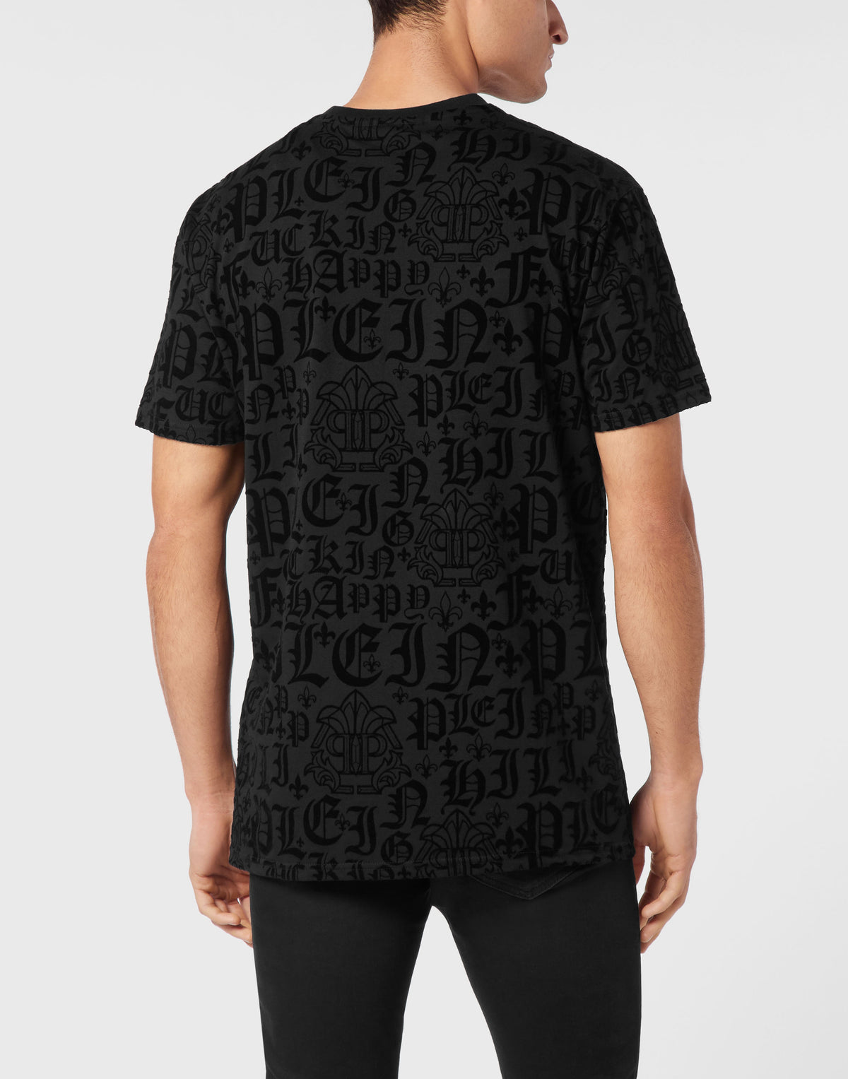 T-shirt Round Neck SS Gothic Plein-YC Group|Luxury Fashion
