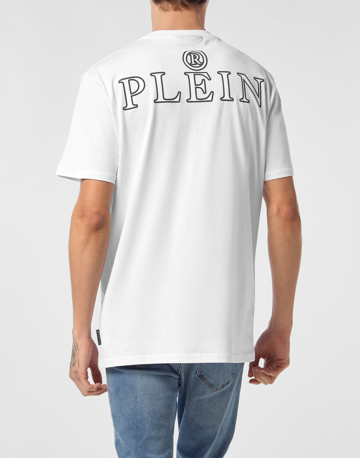 Jersey T-shirt Round Neck SS Iconic Plein-YC Group|Luxury Fashion