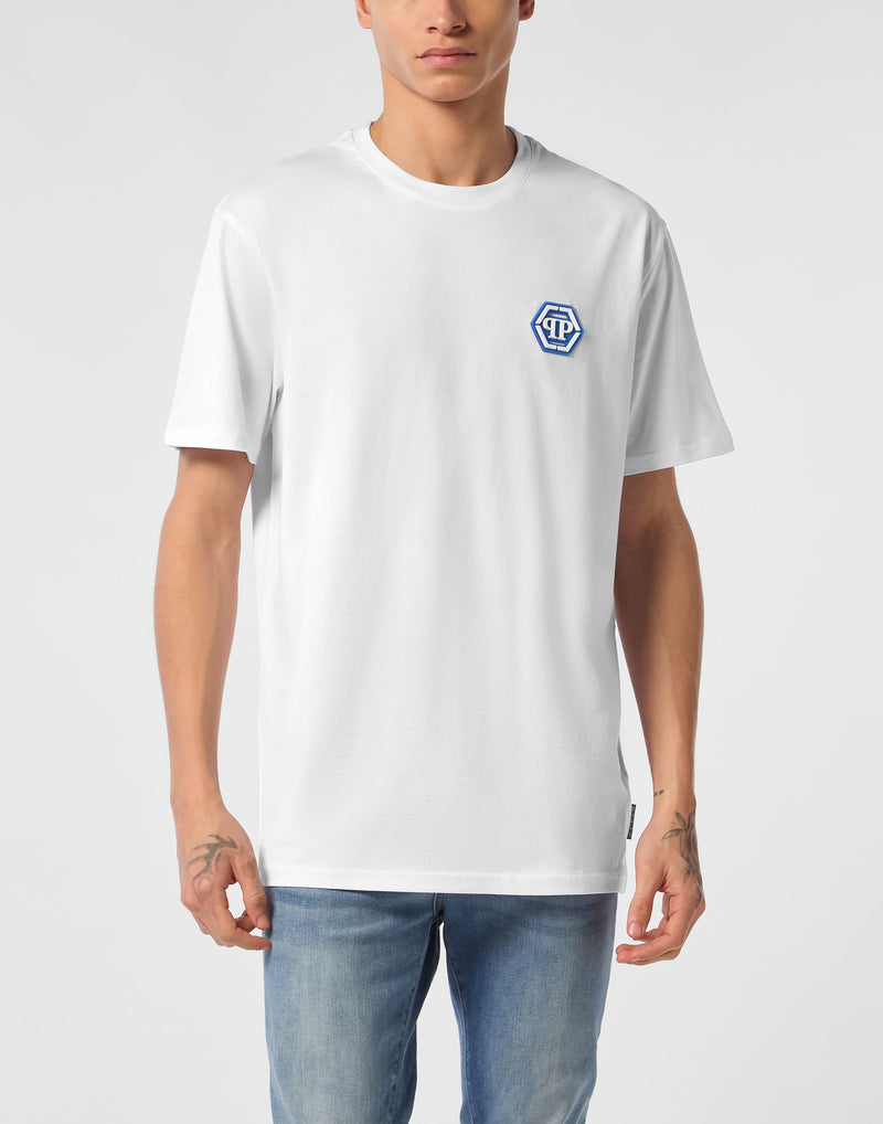 Jersey T-shirt Round Neck SS Iconic Plein-YC Group|Luxury Fashion