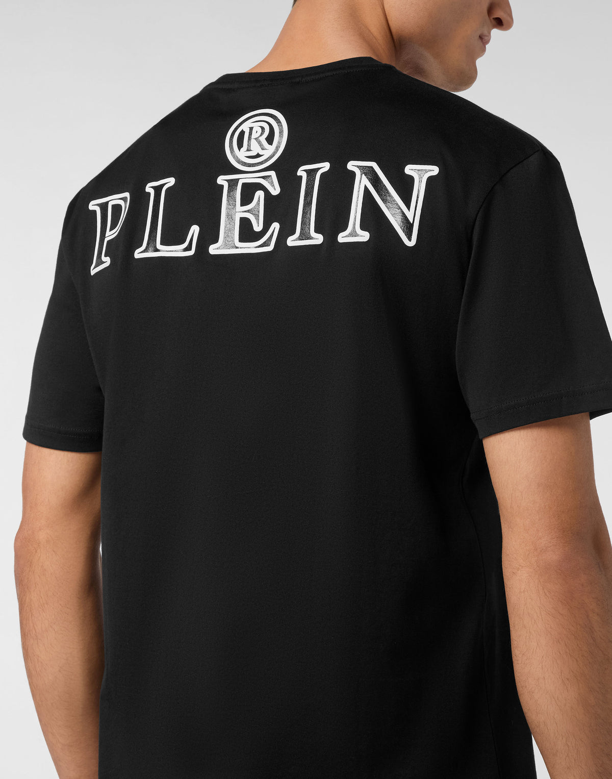 Jersey T-shirt Round Neck SS Iconic Plein-YC Group|Luxury Fashion