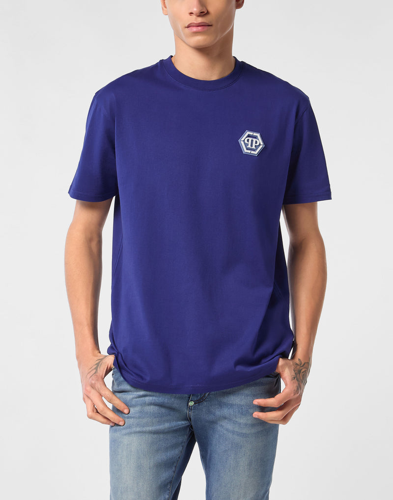 Jersey T-shirt Round Neck SS Iconic Plein-YC Group|Luxury Fashion