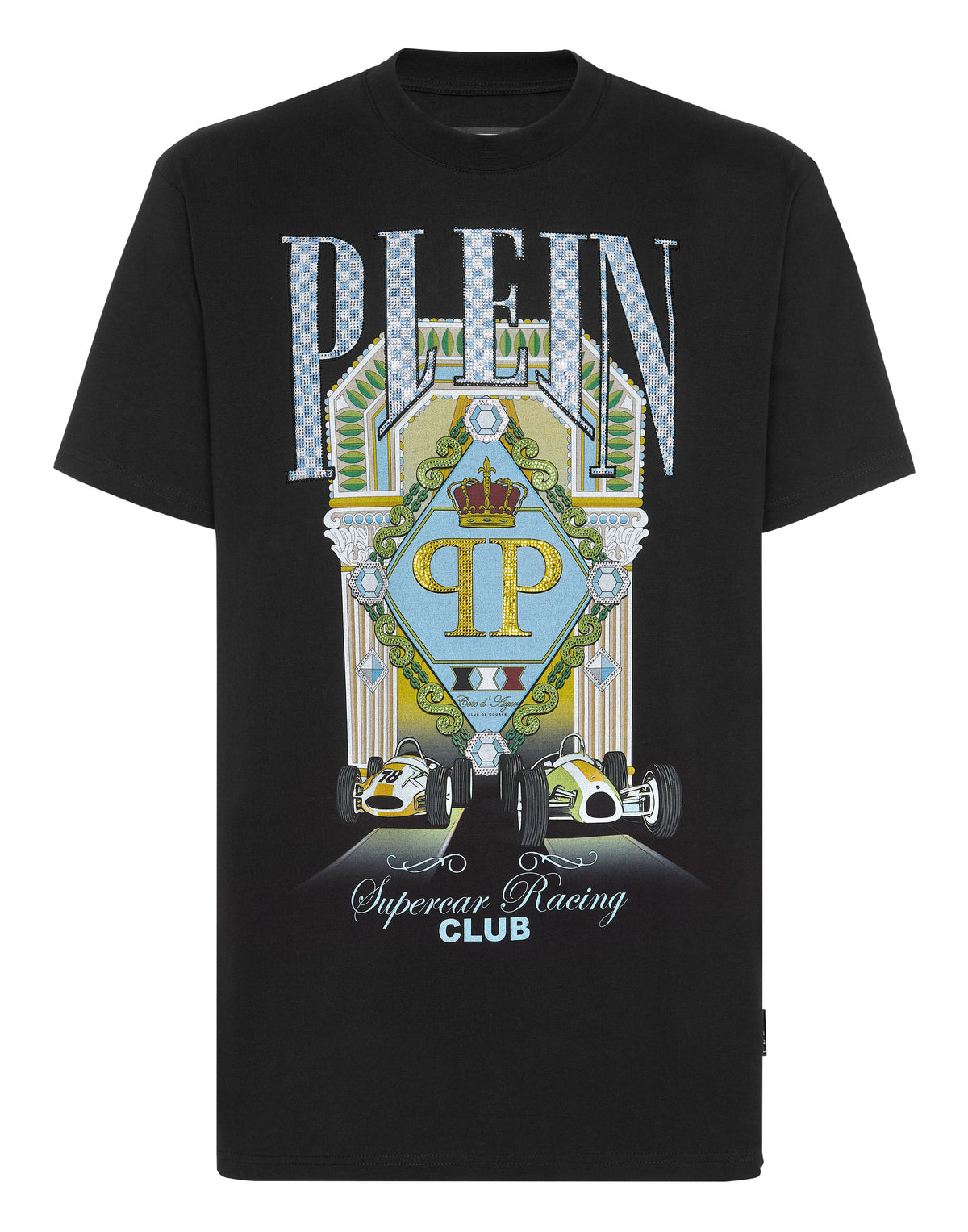 T-shirt Round Neck SS Supercar Racing-YC Group|Luxury Fashion