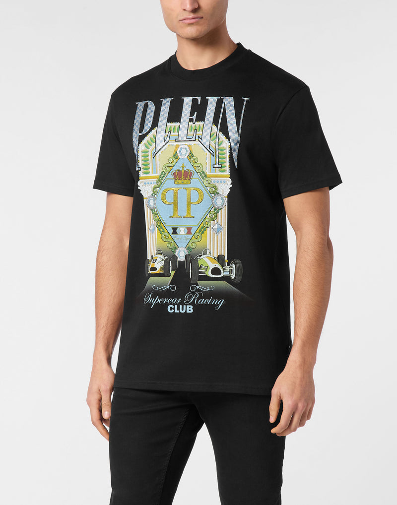 T-shirt Round Neck SS Supercar Racing-YC Group|Luxury Fashion