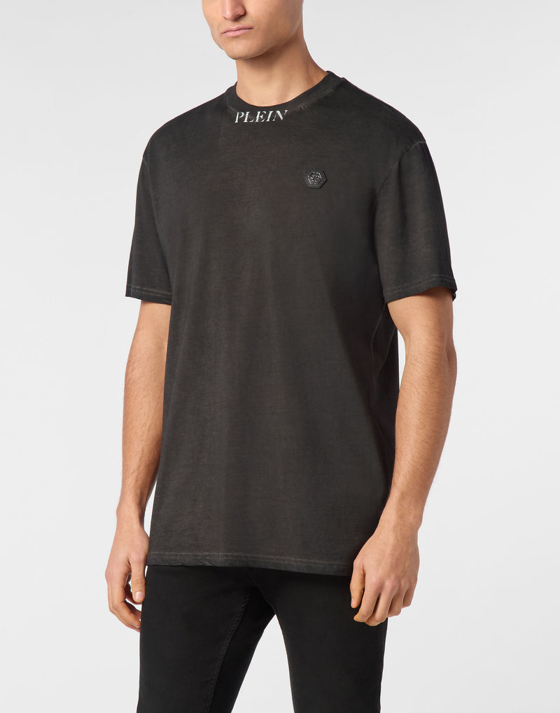 T-shirt Round Neck SS Basic Old Dye-YC Group|Luxury Fashion