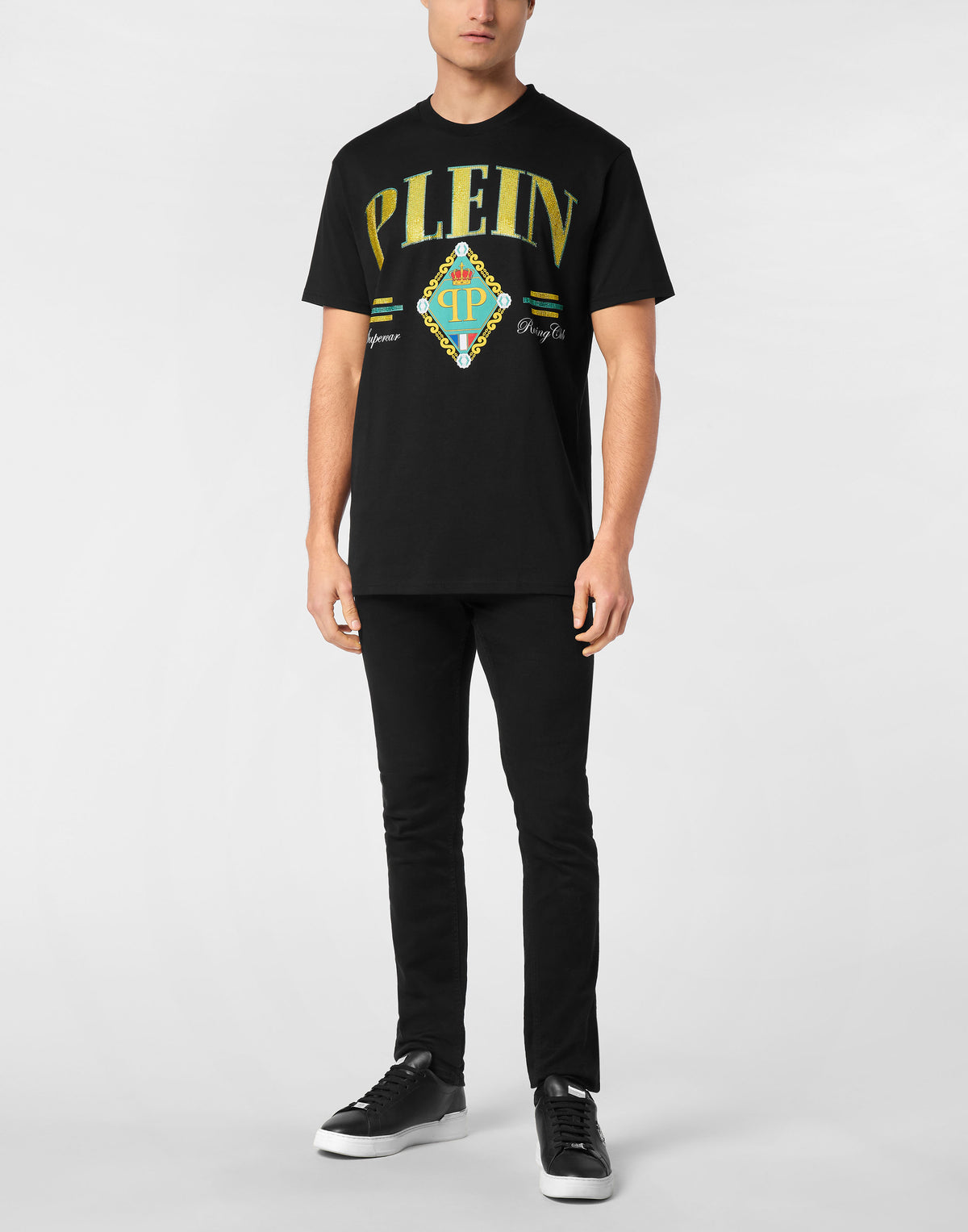 T-shirt Round Neck Supercar Stones Stones-YC Group|Luxury Fashion