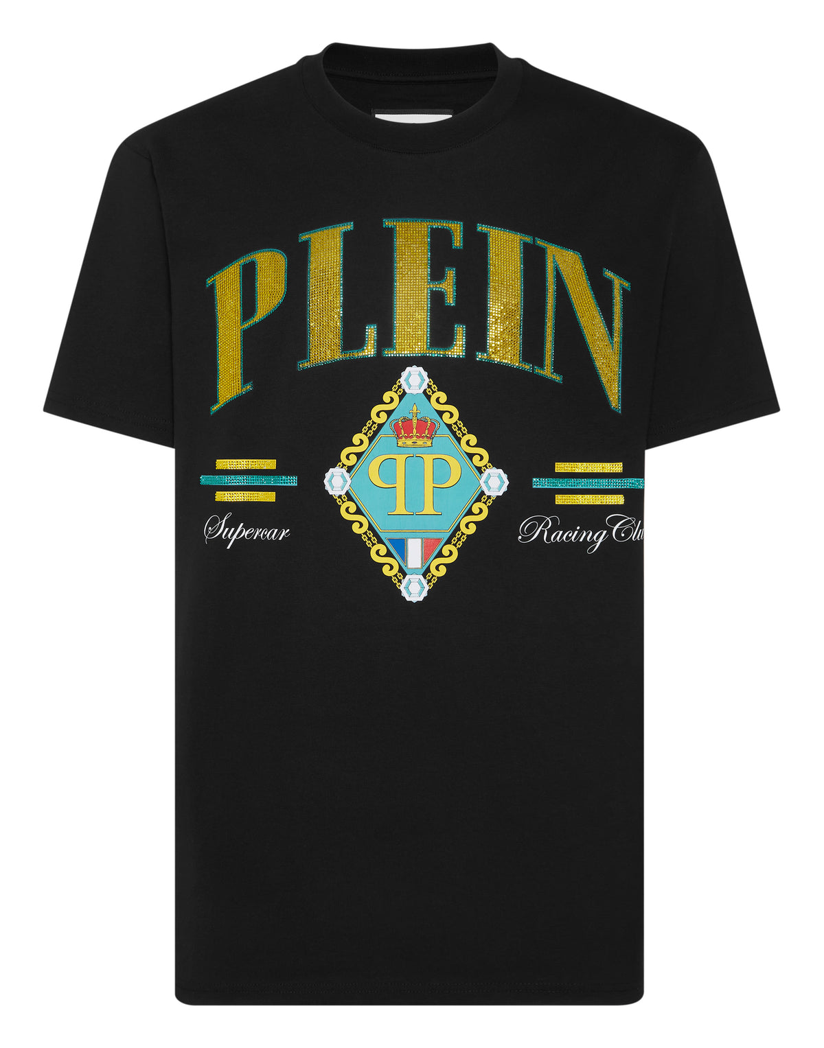 T-shirt Round Neck Supercar Stones Stones-YC Group|Luxury Fashion