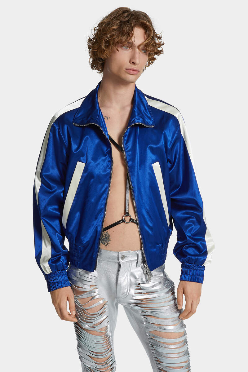 WRESTLER SATIN BLOUSON