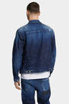 D2 Obsessed Dark Blue Denim Jacket