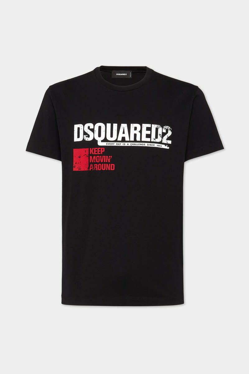 DSQUARED2 KEEP MOVING AROUND COOL FIT T-SHIRT