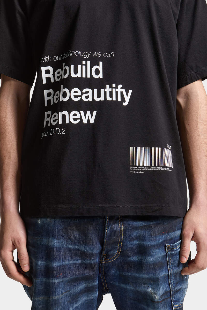 REBUILD REBEAUTIFY RENEW LOOSE FIT T-SHIRT