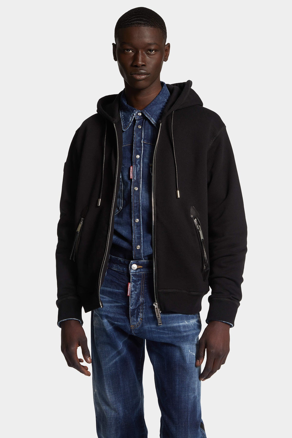 Ducati x D2 Cool Fit Zipped Hoodie