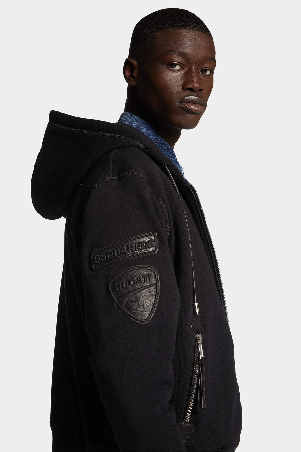 Ducati x D2 Cool Fit Zipped Hoodie