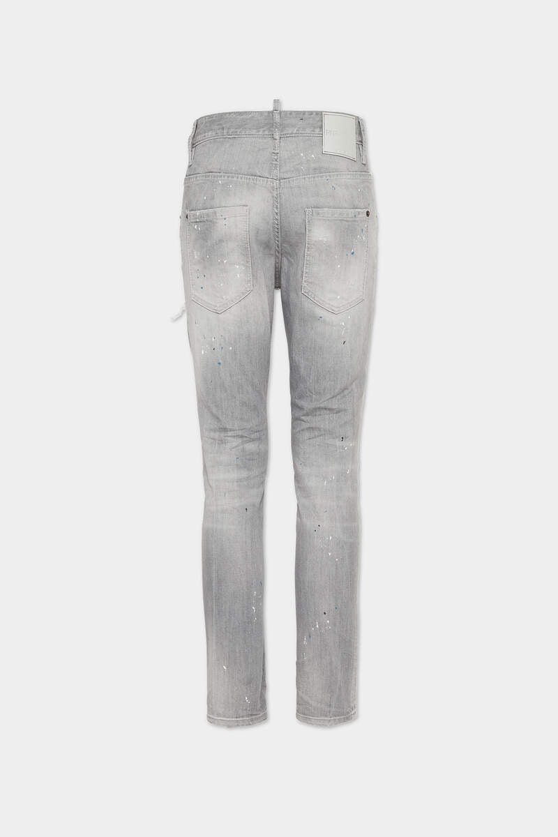 BLUE PEAKS GREY WASH SKATER JEANS