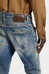Medium Sandy Wash Skater Jeans