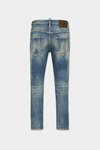 Medium Sandy Wash Skater Jeans