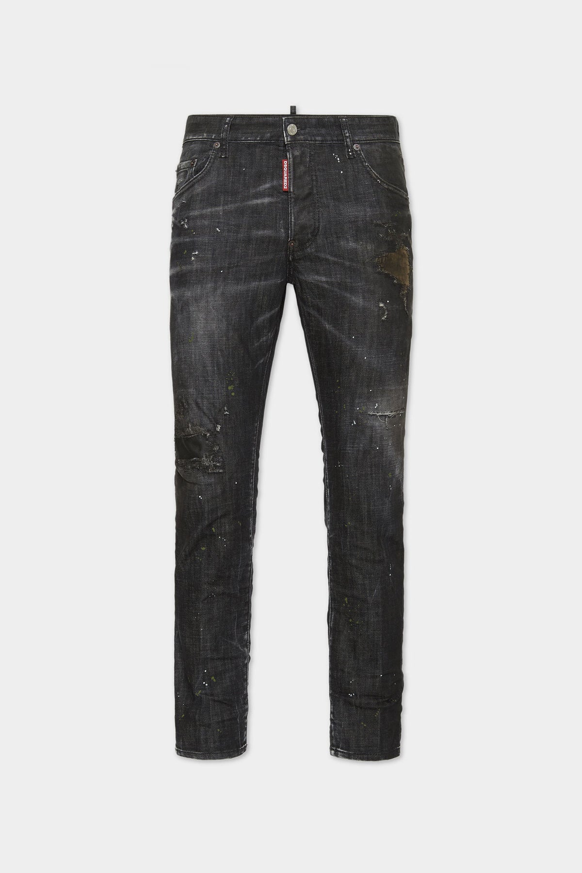 Black Nirvana Wash Skater Jeans