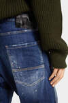 Medium Ripped Wash Cool Guy Mini Front Jeans