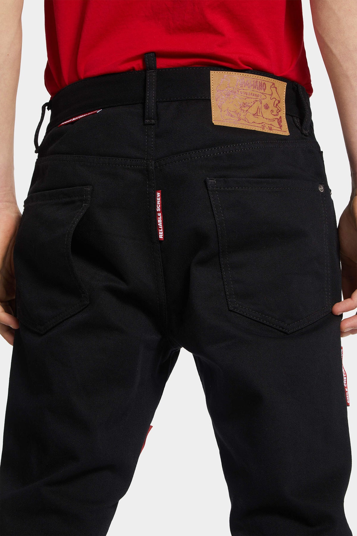 Magliano X D2 Black Dyed Protesta 642 Jeans