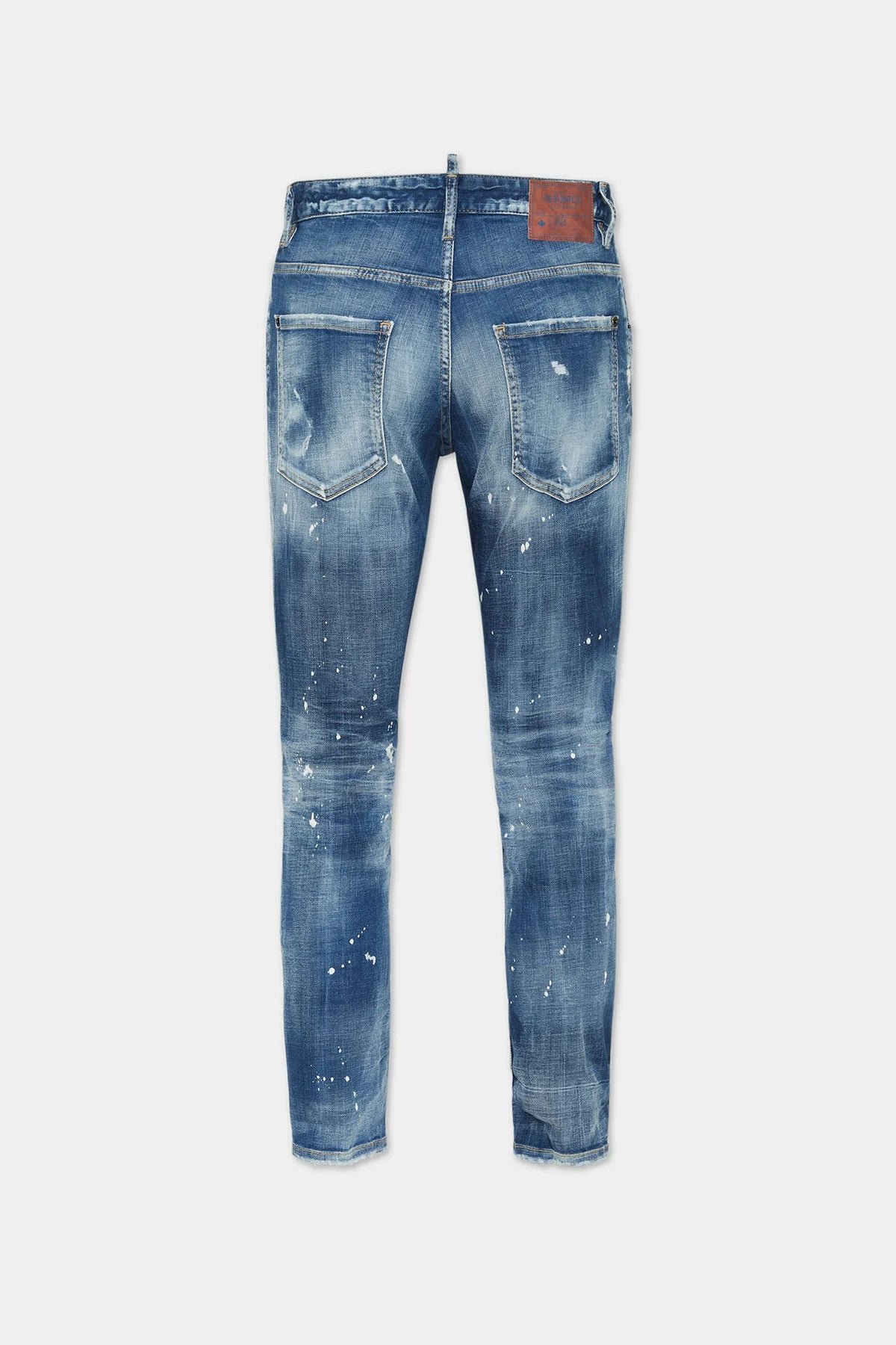 Medium Spots Wash Skater Jeans