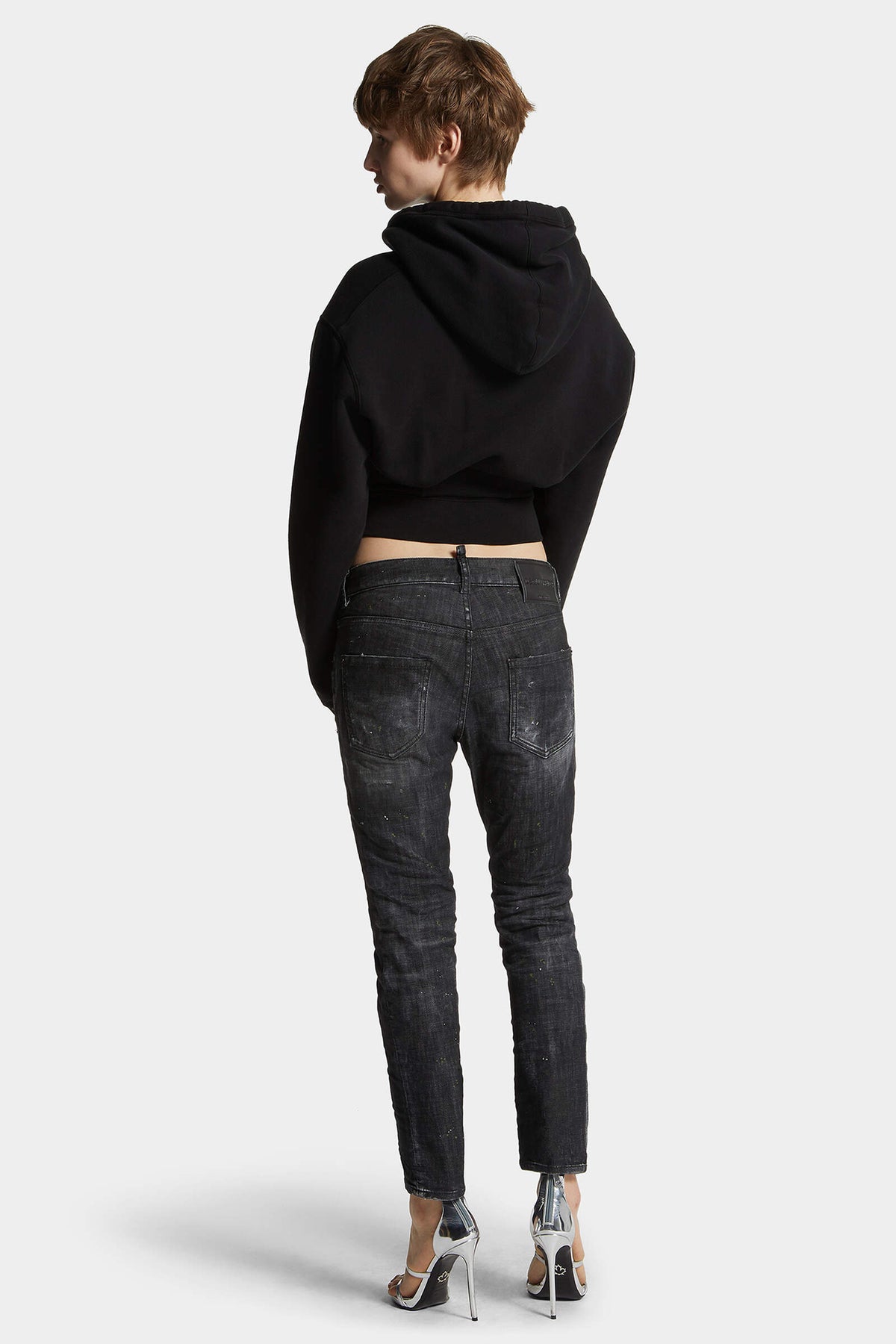 Black Nirvana Wash Cool Girl Jeans