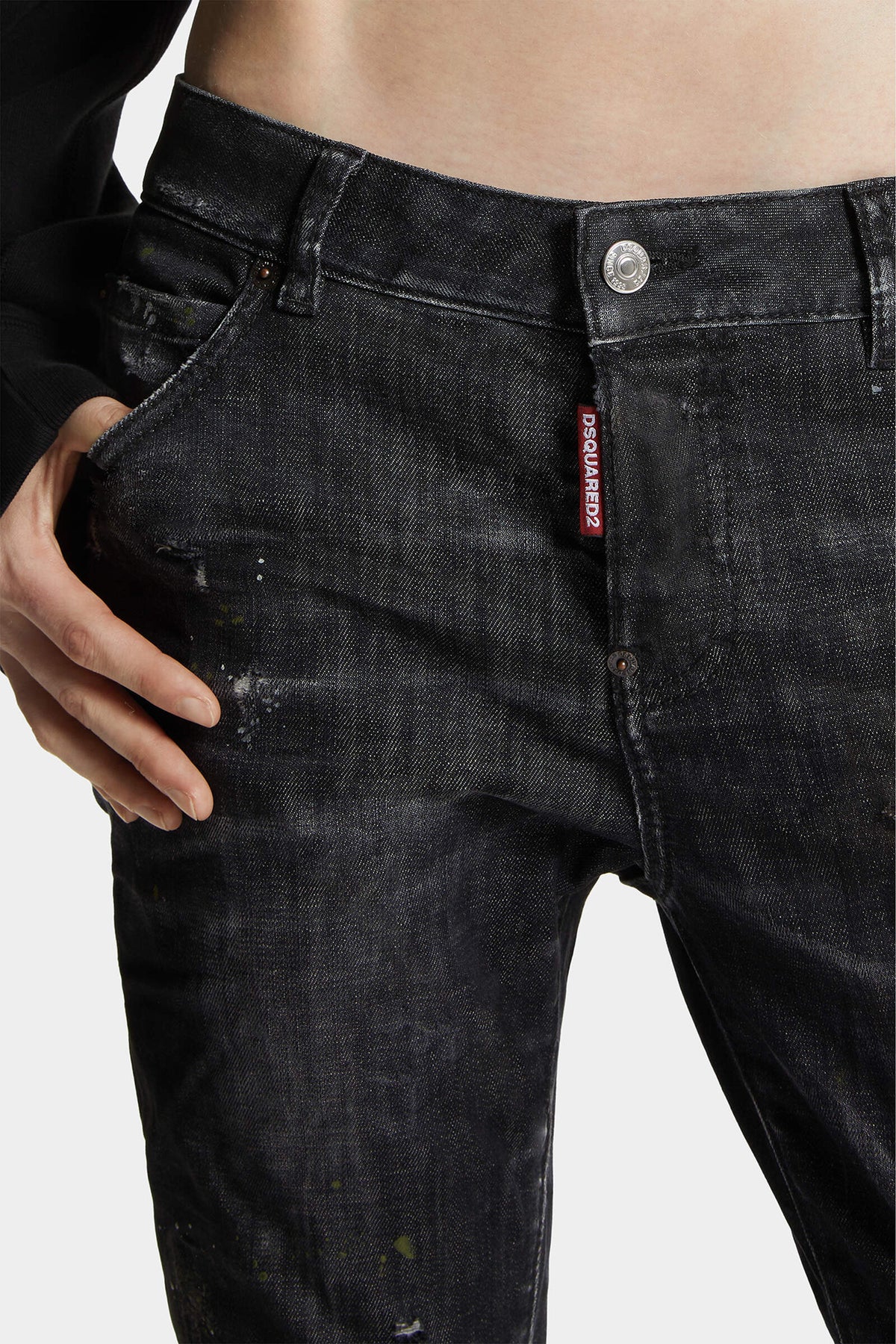 Black Nirvana Wash Cool Girl Jeans