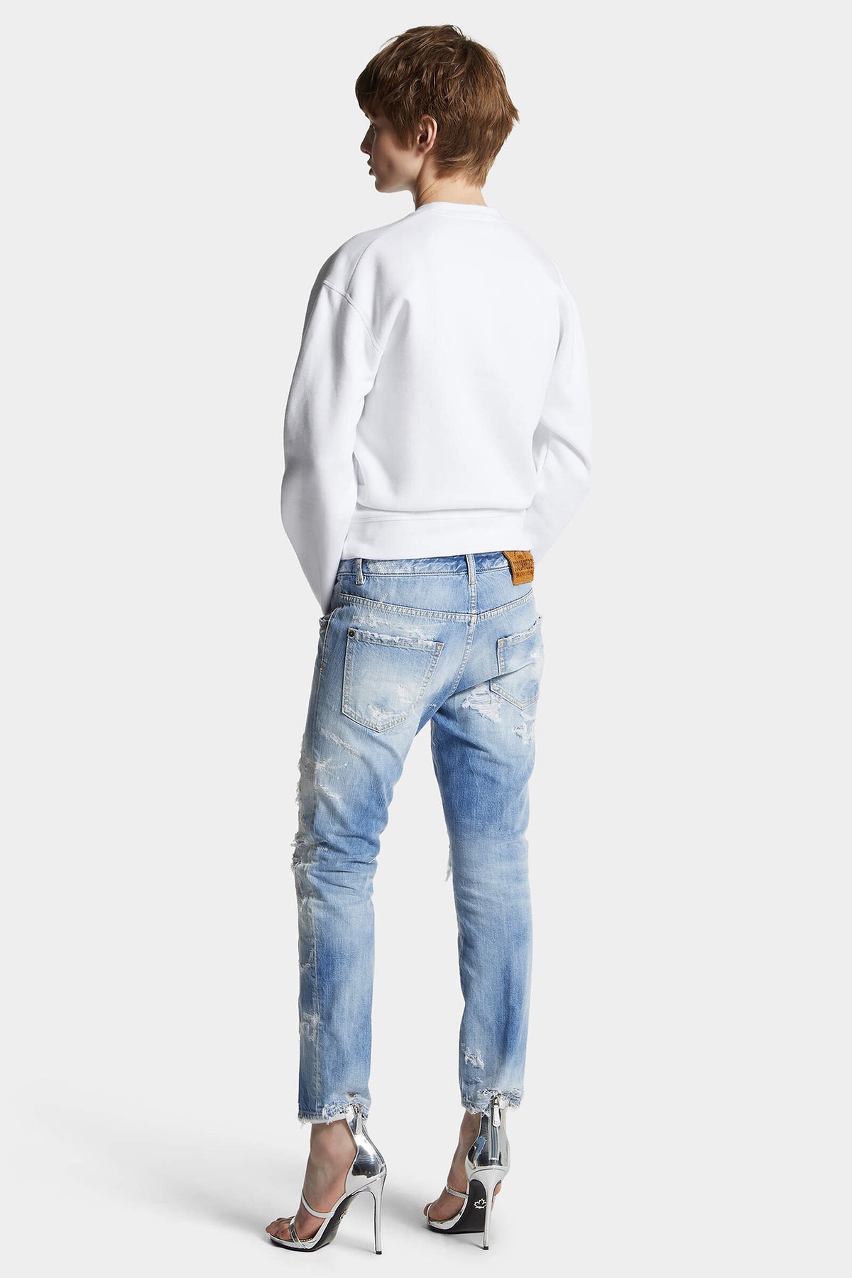 Light Ripped Wash Cool Girl Jeans