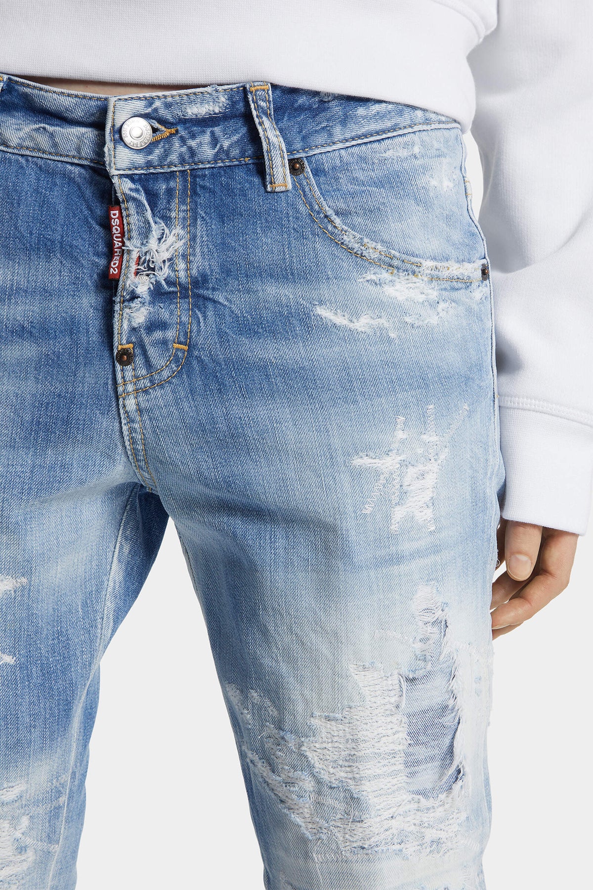 Light Ripped Wash Cool Girl Jeans