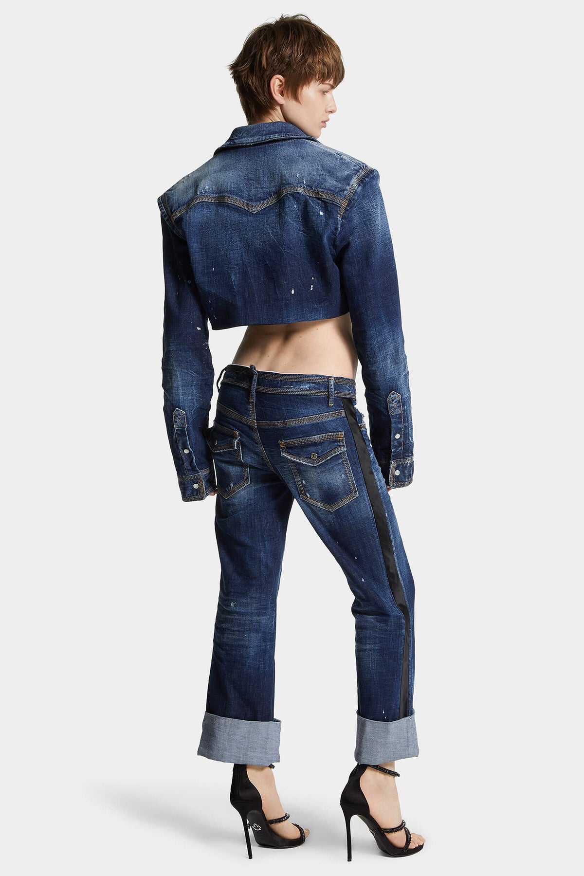 Dark Clean Wash Jenna Flare Jeans