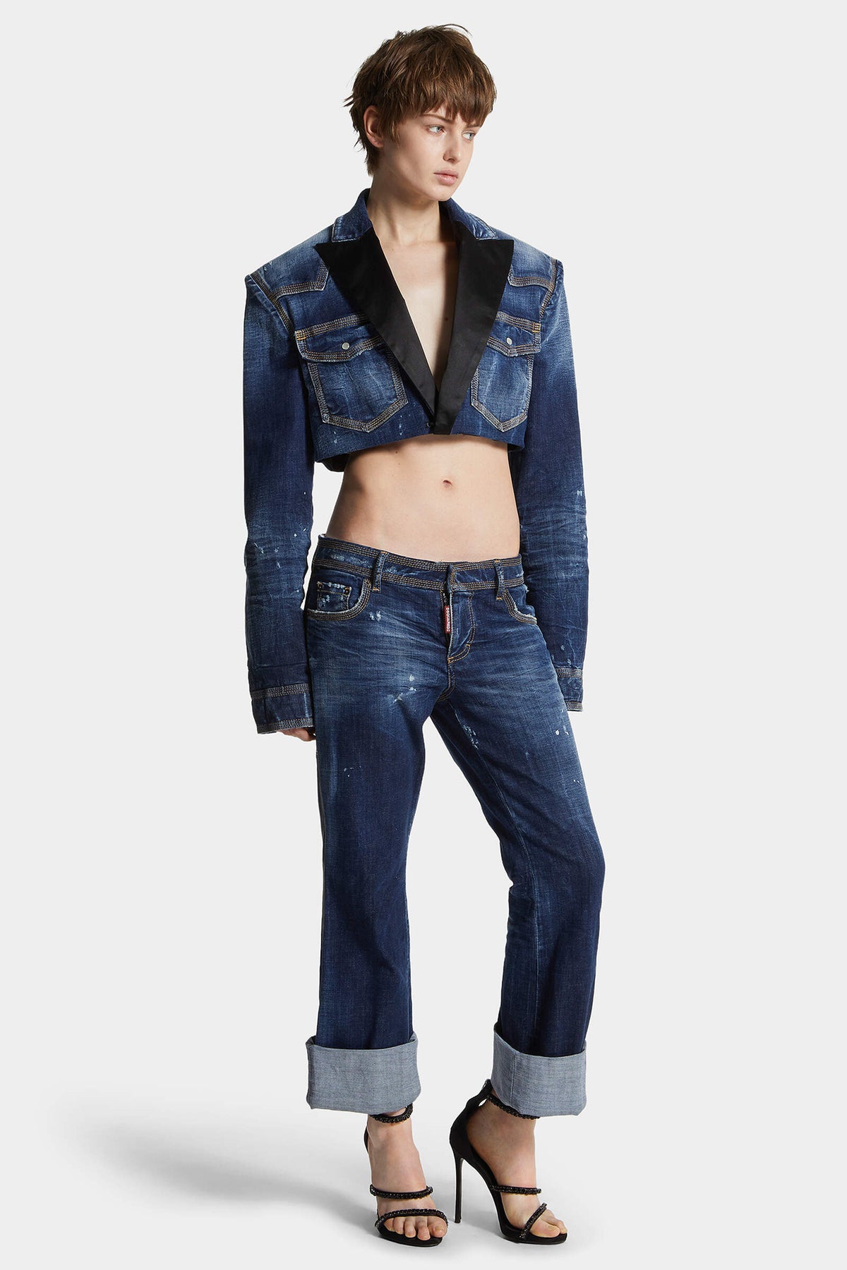 Dark Clean Wash Jenna Flare Jeans