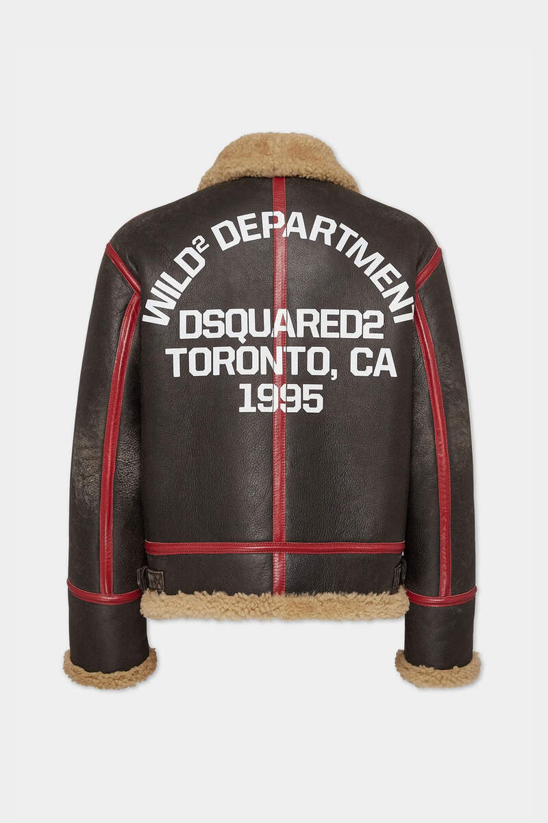 SHEARLING AVIATOR JACKET