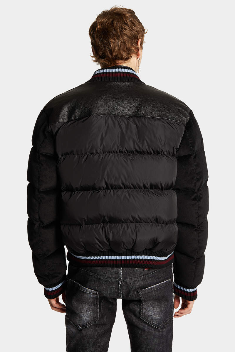 MIXED PUFFER BOMBER