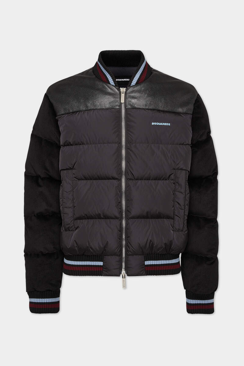 MIXED PUFFER BOMBER