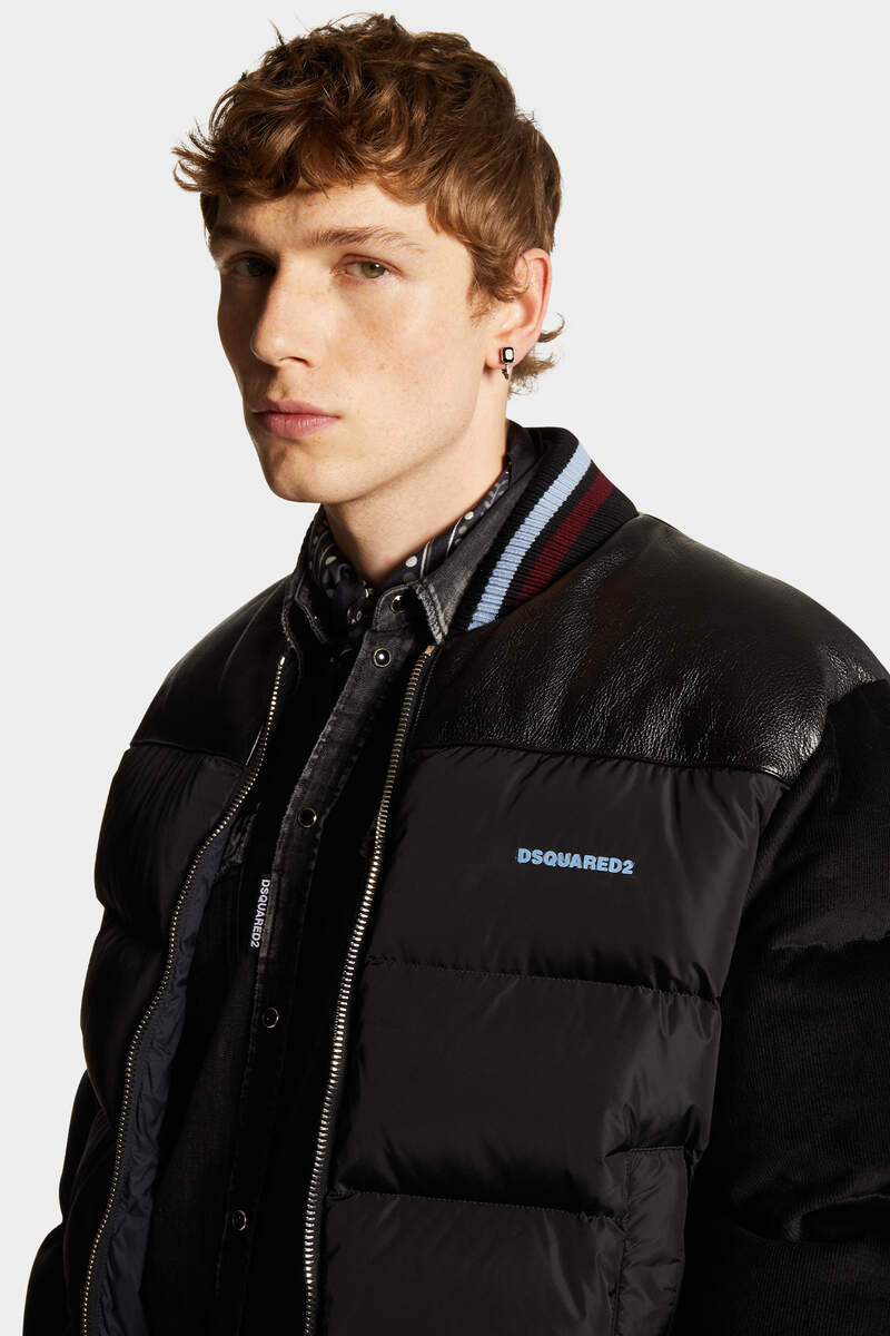 MIXED PUFFER BOMBER