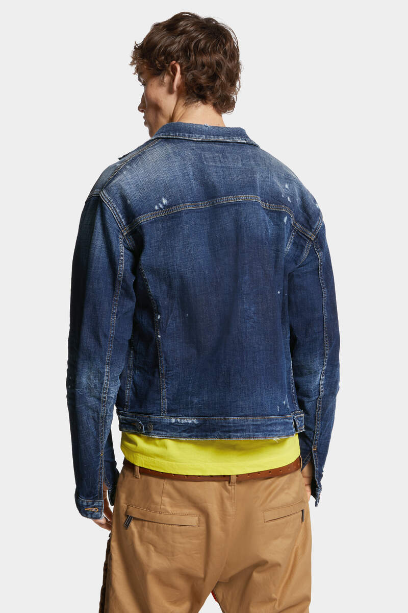 DARK PERFECT WASH OVER JEAN JACKET