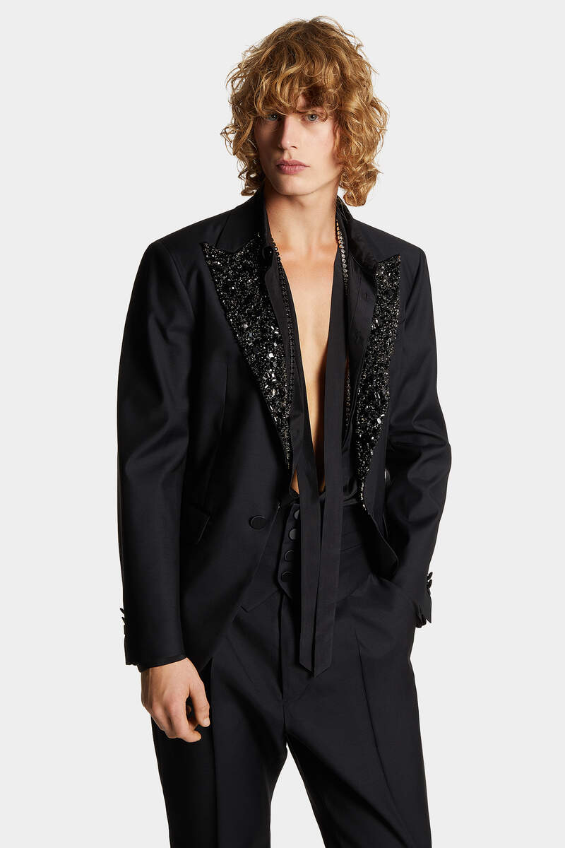 SPARKLING COLLAR LONDON BLAZER