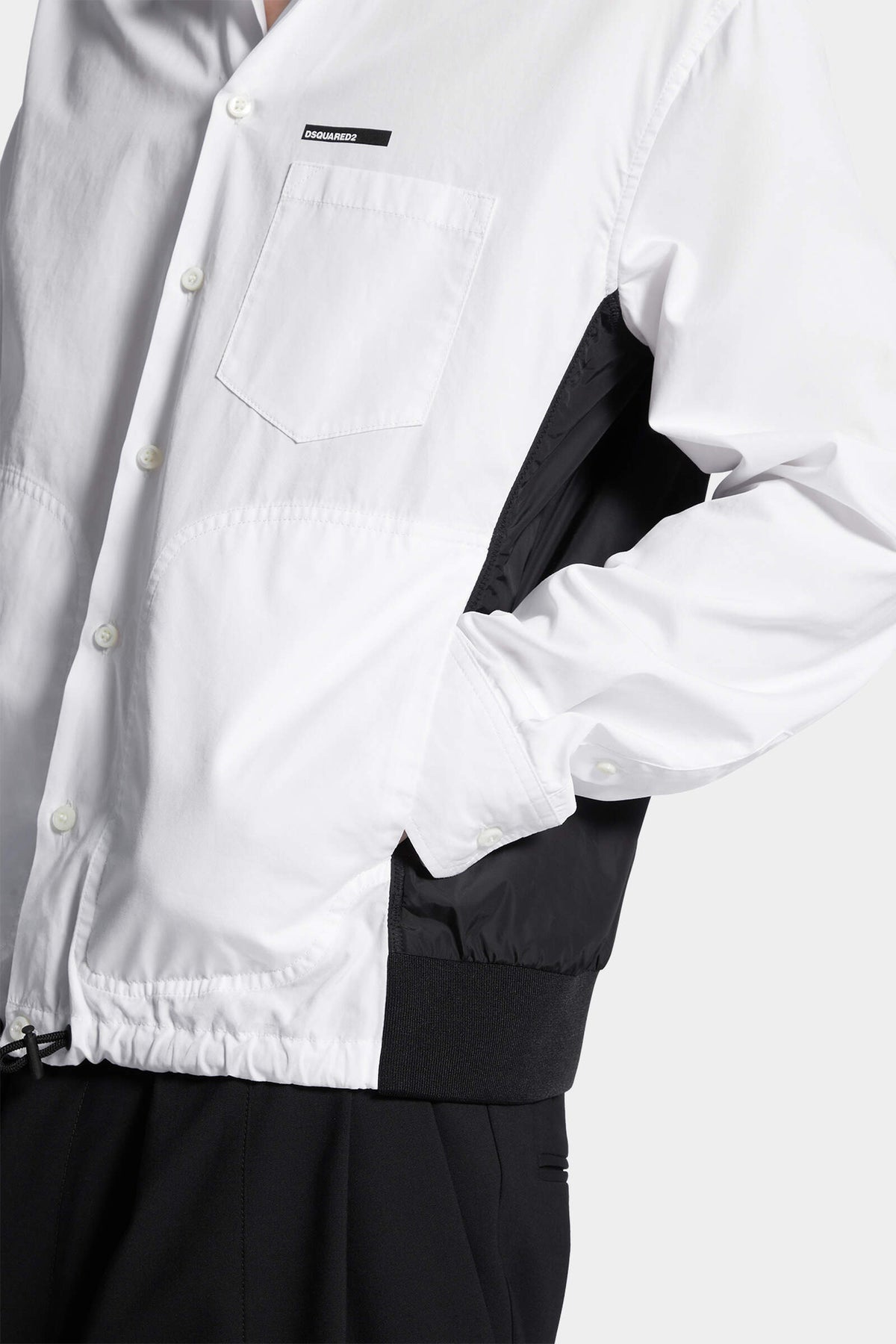 Drawstring Hybrid Shirt