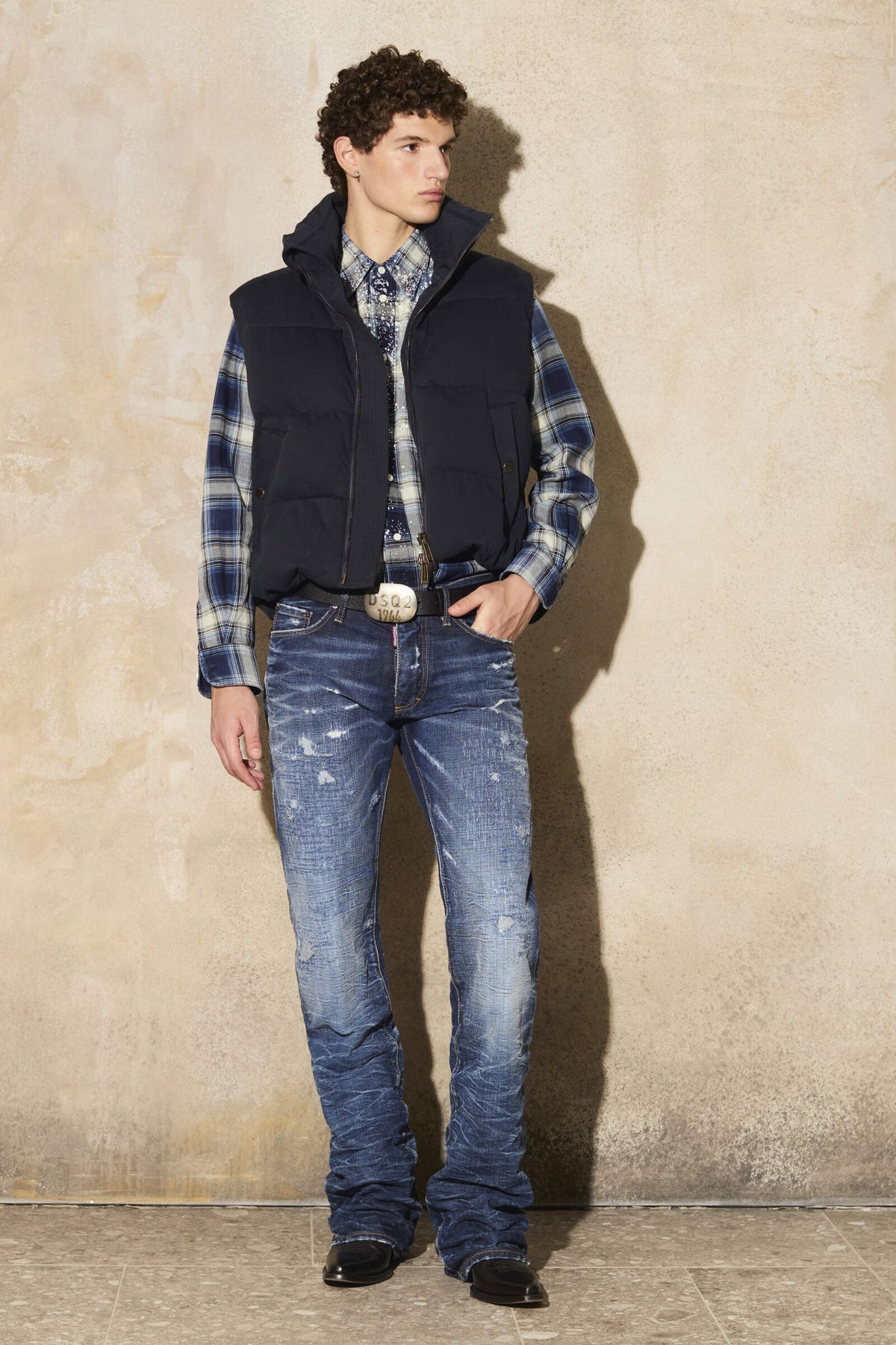 Cotton Ball Puff Vest