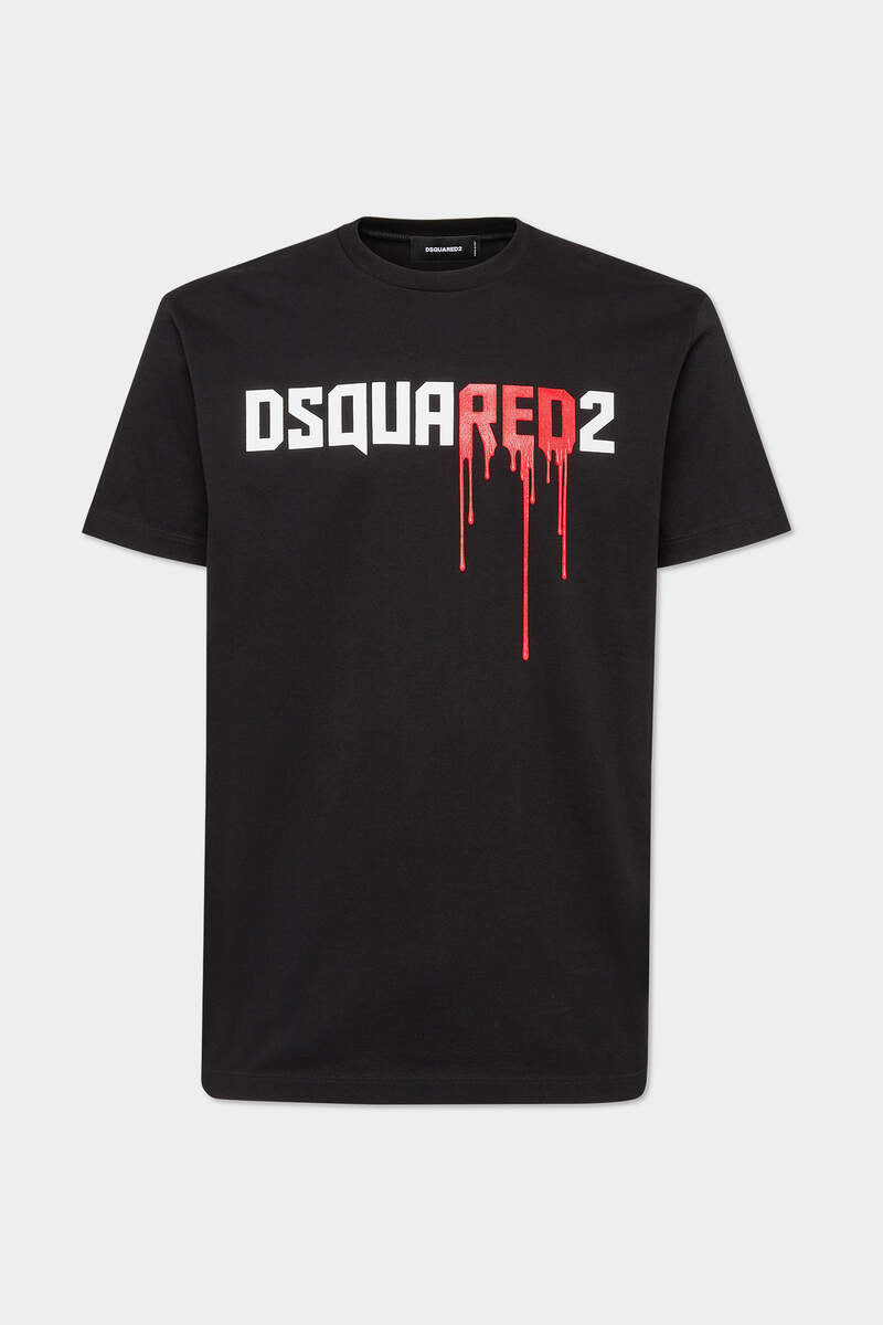 BLOODY RED DSQUARED2 COOL FIT T-SHIRT