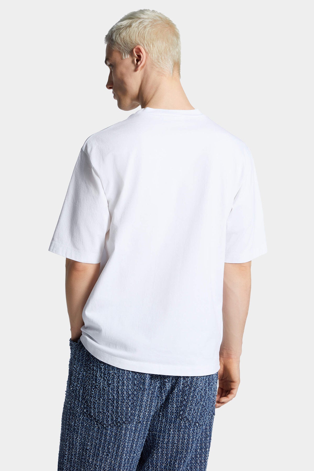 Loose Fit Sponge Patch T-Shirt