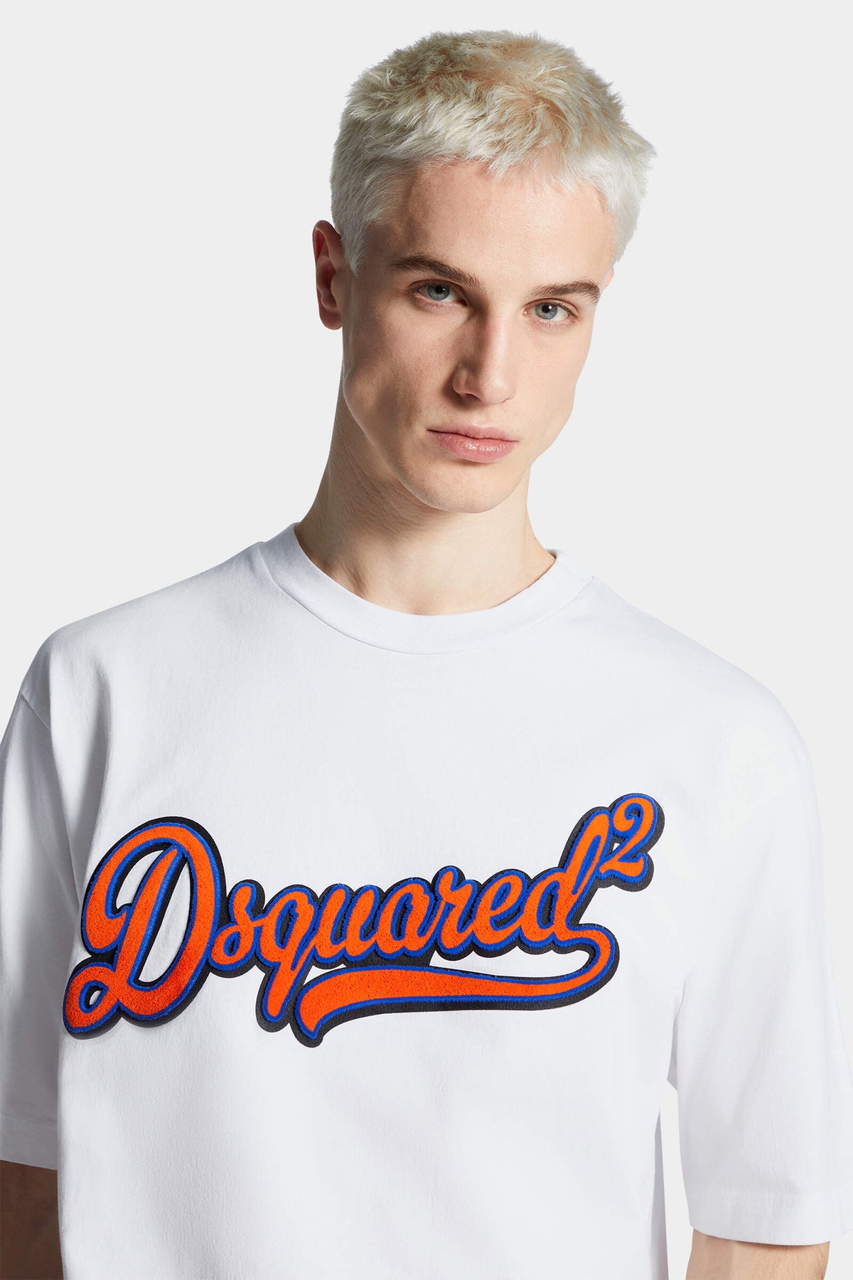 Loose Fit Sponge Patch T-Shirt