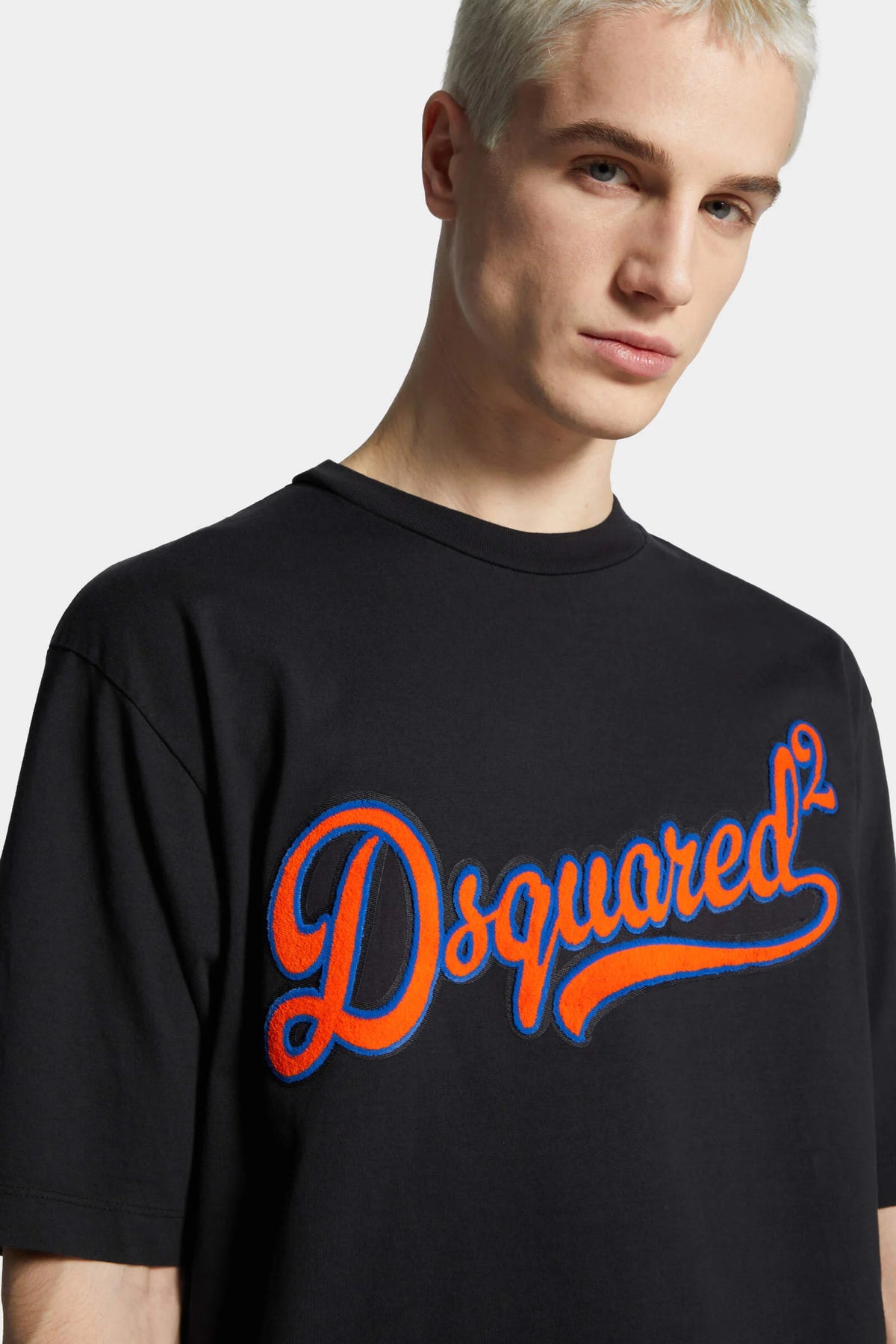 Loose Fit Sponge Patch T-Shirt