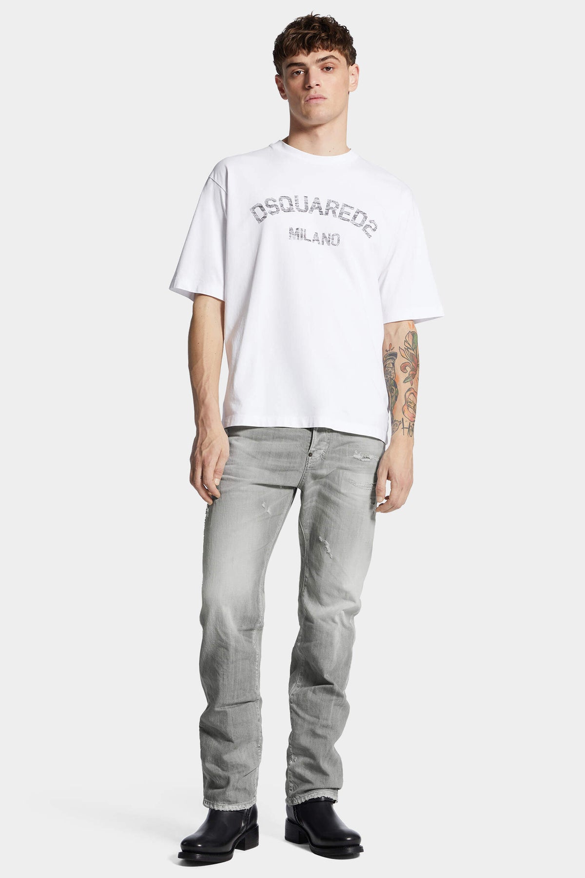 Loose Fit Faded Milano T-Shirt