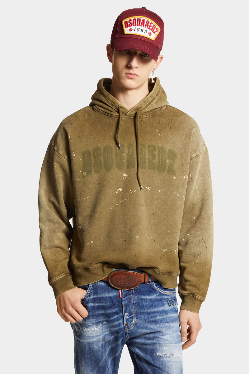 DELAVÈ RELAX FIT HOODIE SWEATSHIRT