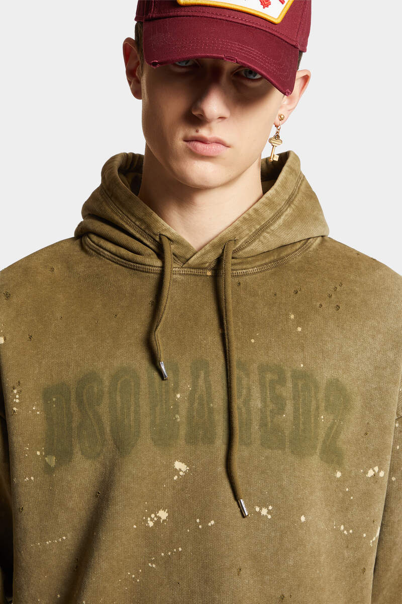 DELAVÈ RELAX FIT HOODIE SWEATSHIRT