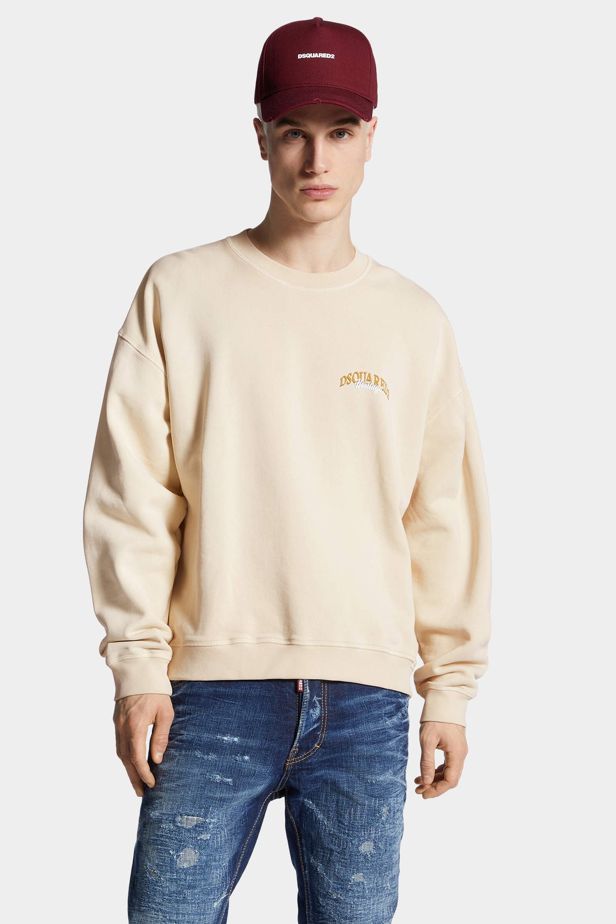 Relax Fit Dsquared2 Heritage Crewneck